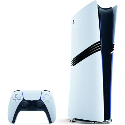 Sony PlayStation 5 Pro Digital 2 Tt SSD -pelikonsoli, musta, valkoinen Sony PlayStation 5 Pro Digital 2 Tt SSD -pelikonsoli, musta, valkoinen