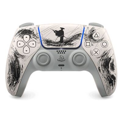 Sony PlayStation 5 DualSense langaton ohjain Ghost of Yōtei Black Limited Edition Sony PlayStation 5 DualSense langaton ohjain Ghost of Yōtei Black Limited Edition