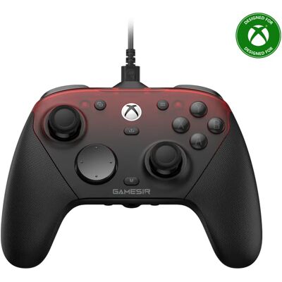 GameSir G7 Pro Shadow Ember Edition langaton peliohjain (Xbox Series X/S / Xbox One / PC / Android) - Musta/Punainen GameSir G7 Pro Shadow Ember Edition langaton peliohjain (Xbox Series X/S / Xbox One / PC / Android) - Musta/Punainen