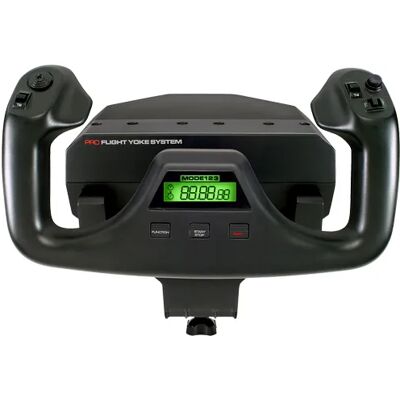 Logitech G Saitek Pro Flight Yoke System -lentokoneohjainjärjestelmä - Musta - Langallinen - PC Logitech G Saitek Pro Flight Yoke System -lentokoneohjainjärjestelmä - Musta - Langallinen - PC