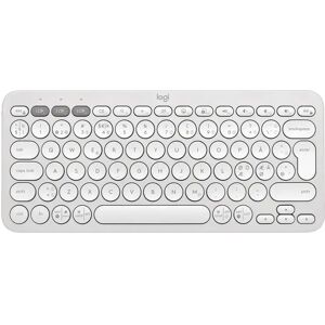 Logitech Pebble Keys 2 K380s -langaton näppäimistö, Tonal White Logitech Pebble Keys 2 K380s -langaton näppäimistö, Tonal White
