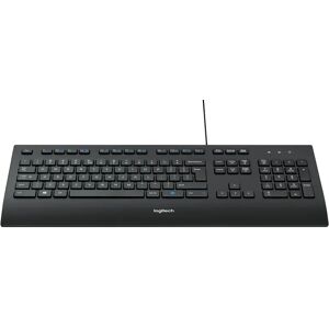 Logitech Corded K280e -ergonominen näppäimistö, musta Logitech Corded K280e -ergonominen näppäimistö, musta