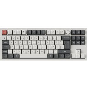 Keychron Q3 Ultra 80% 8K -langaton mekaaninen pelinäppäimistö, POM Red, valkoinen Keychron Q3 Ultra 80% 8K -langaton mekaaninen pelinäppäimistö, POM Red, valkoinen