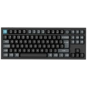 Keychron Q3 Ultra 8K -langaton mekaaninen pelinäppäimistö, Silk POM Red, musta Keychron Q3 Ultra 8K -langaton mekaaninen pelinäppäimistö, Silk POM Red, musta