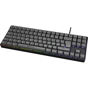 GAMIAC GAKM-G90NW24.11 TKL90G mekaaninen pelinäppäimistö, Kailh Blue, musta/harmaa GAMIAC GAKM-G90NW24.11 TKL90G mekaaninen pelinäppäimistö, Kailh Blue, musta/harmaa