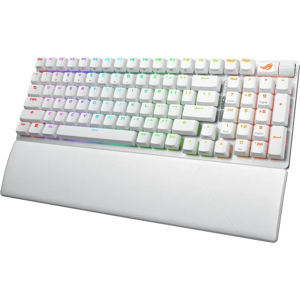 ASUS ROG Strix Scope II 96 -langaton mekaaninen pelinäppäimistö, ROG NX Snow, valkoinen ASUS ROG Strix Scope II 96 -langaton mekaaninen pelinäppäimistö, ROG NX Snow, valkoinen