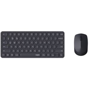 RAPOO 9010M Langaton näppäimistö ja hiirikompletti - Monitoiminen Musta RAPOO 9010M Langaton näppäimistö ja hiirikompletti - Monitoiminen Musta