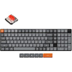 Keychron K17 MAX - Gateron Red - Matala Profiili - Näppäimistö Keychron K17 MAX - Gateron Red - Matala Profiili - Näppäimistö