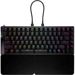 ASUS ROG Falcata 75% -langaton ergonominen pelinäppäimistö, ROG HFX V2 Magnetic Switch, musta ASUS ROG Falcata 75% -langaton ergonominen pelinäppäimistö, ROG HFX V2 Magnetic Switch, musta