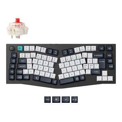 Keychron Q10 Max Q10M-M1-BO -langaton mekaaninen ergonominen pelinäppäimistö, Gateron Jupiter Red, Carbon Black Keychron Q10 Max Q10M-M1-BO -langaton mekaaninen ergonominen pelinäppäimistö, Gateron Jupiter Red, Carbon Black