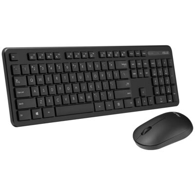 ASUS CW100 -langaton näppäimistö ja hiiri, musta ASUS CW100 -langaton näppäimistö ja hiiri, musta