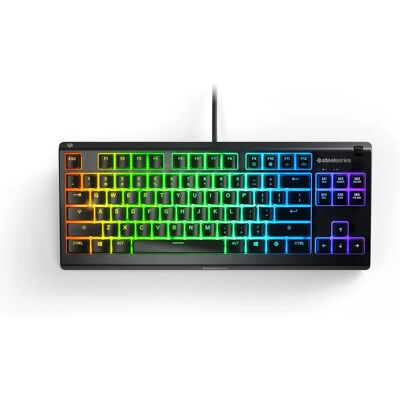 SteelSeries Apex 3 TKL -pelinäppäimistö, Whisper Quiet, musta SteelSeries Apex 3 TKL -pelinäppäimistö, Whisper Quiet, musta