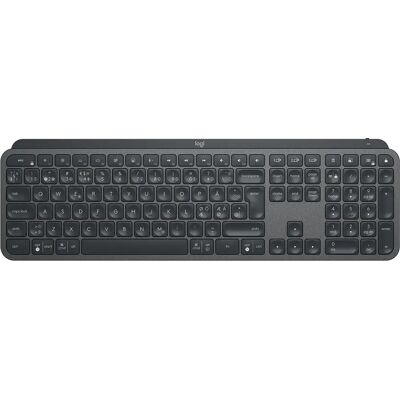 Logitech MX Keys for Business -langaton ergonominen näppäimistö, Perfect Stroke, grafiitti Logitech MX Keys for Business -langaton ergonominen näppäimistö, Perfect Stroke, grafiitti