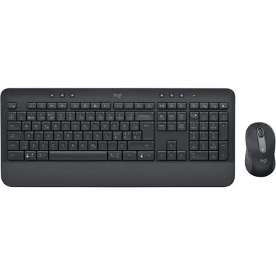 Logitech Signature MK650 Combo for Business -langaton ergonominen näppäimistö ja hiiri, grafiitti Logitech Signature MK650 Combo for Business -langaton ergonominen näppäimistö ja hiiri, grafiitti
