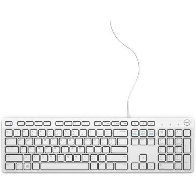 Dell Multimedia KB216 -näppäimistö, valkoinen Dell Multimedia KB216 -näppäimistö, valkoinen