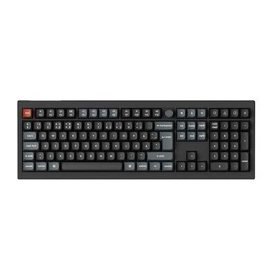 Keychron V6 Ultra V6U-D1-BO -langaton mekaaninen pelinäppäimistö, POM Red, musta Keychron V6 Ultra V6U-D1-BO -langaton mekaaninen pelinäppäimistö, POM Red, musta