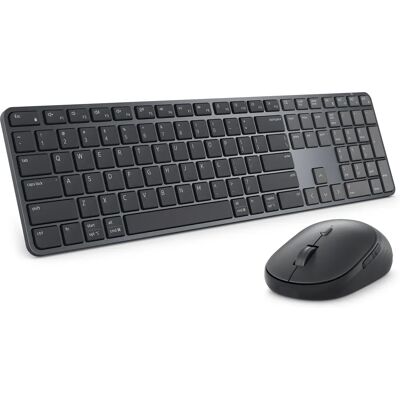 Dell Pro 7 Slim KM726 -langaton näppäimistö ja hiiri, musta Dell Pro 7 Slim KM726 -langaton näppäimistö ja hiiri, musta
