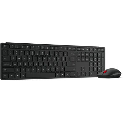 Lenovo Multi-Mode Pro Combo -langaton näppäimistö ja hiiri, eclipse black Lenovo Multi-Mode Pro Combo -langaton näppäimistö ja hiiri, eclipse black