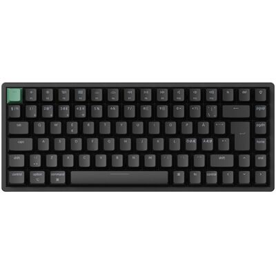 Keychron K2 HE (K2H-J1-BO) 75% -langaton mekaaninen pelinäppäimistö, Gateron 2.0 Purple Magnetic, musta Keychron K2 HE (K2H-J1-BO) 75% -langaton mekaaninen pelinäppäimistö, Gateron 2.0 Purple Magnetic, musta