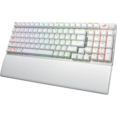 ASUS ROG Strix Scope II 96 -langaton mekaaninen pelinäppäimistö, ROG NX Snow, valkoinen ASUS ROG Strix Scope II 96 -langaton mekaaninen pelinäppäimistö, ROG NX Snow, valkoinen
