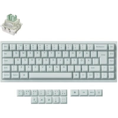 Keychron Q16 HE 8K 65% -mekaaninen pelinäppäimistö, Ultra-fast Lime Magnetic, vaaleanvihreä Keychron Q16 HE 8K 65% -mekaaninen pelinäppäimistö, Ultra-fast Lime Magnetic, vaaleanvihreä