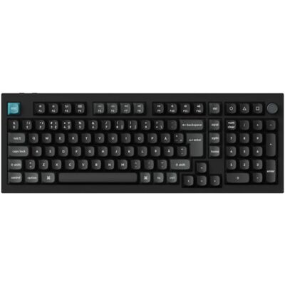 Keychron Q5 Ultra 8K -langaton mekaaninen pelinäppäimistö, Silk POM Brown, musta Keychron Q5 Ultra 8K -langaton mekaaninen pelinäppäimistö, Silk POM Brown, musta