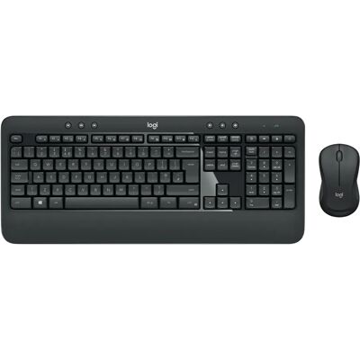 Logitech MK540 Advanced -langaton ergonominen näppäimistö ja hiiri, musta Logitech MK540 Advanced -langaton ergonominen näppäimistö ja hiiri, musta