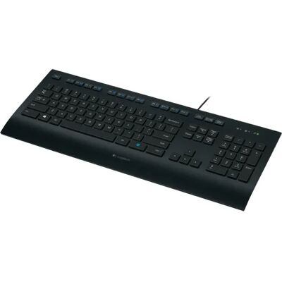 Logitech K280e -ergonominen näppäimistö, musta Logitech K280e -ergonominen näppäimistö, musta