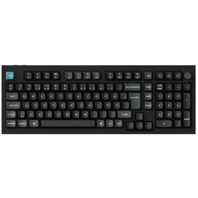 Keychron Q5 Ultra 8K -langaton mekaaninen pelinäppäimistö, Silk POM Red, musta Keychron Q5 Ultra 8K -langaton mekaaninen pelinäppäimistö, Silk POM Red, musta