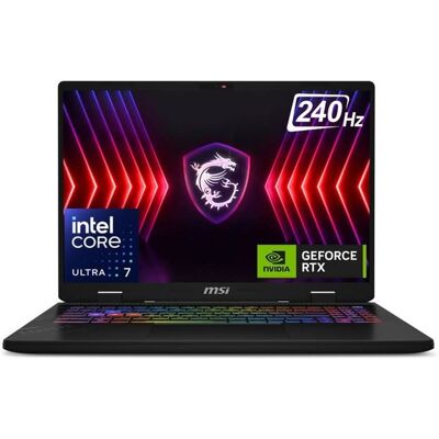 MSI Crosshair 16 HX AI 16.0" Ultra 7 255HX, 16 Gt, 1 Tt, RTX 5060, Win 11 Home -pelikannettava, kosmoksenharmaa MSI Crosshair 16 HX AI 16.0" Ultra 7 255HX, 16 Gt, 1 Tt, RTX 5060, Win 11 Home -pelikannettava, kosmoksenharmaa