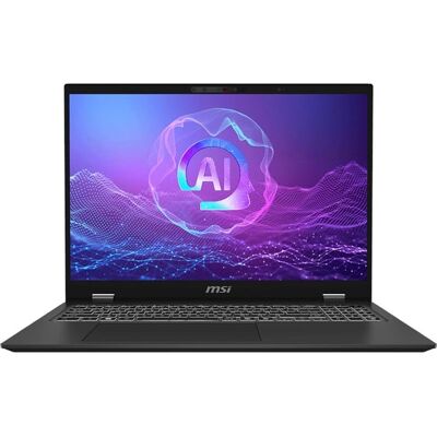MSI Prestige Pro 16 AI B2HVEG-247NEU 16" Ultra 7 255H, 32 Gt, 1 Tt, RTX 4050, Win 11 Home -kannettava, tähtiharmaa MSI Prestige Pro 16 AI B2HVEG-247NEU 16" Ultra 7 255H, 32 Gt, 1 Tt, RTX 4050, Win 11 Home -kannettava, tähtiharmaa