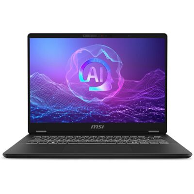 MSI Prestige 14 AI+ Evo 14" Ultra 258V, 32 Gt, 1 Tt, Win 11 Home -kannettava, tähtiharmaa MSI Prestige 14 AI+ Evo 14" Ultra 258V, 32 Gt, 1 Tt, Win 11 Home -kannettava, tähtiharmaa
