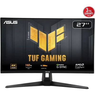 ASUS TUF Gaming VG27UQ1A 27" 4K UHD, IPS -pelinäyttö ASUS TUF Gaming VG27UQ1A 27" 4K UHD, IPS -pelinäyttö
