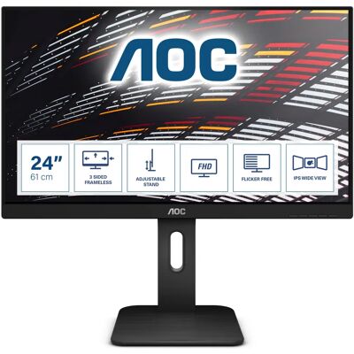 AOC X24P1 24" WUXGA, IPS -näyttö, USB hub AOC X24P1 24" WUXGA, IPS -näyttö, USB hub