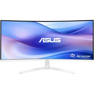 ASUS Eye Care VU34WCIP-W 34" UWQHD, VA, USB-C hub -kaareva näyttö ASUS Eye Care VU34WCIP-W 34" UWQHD, VA, USB-C hub -kaareva näyttö