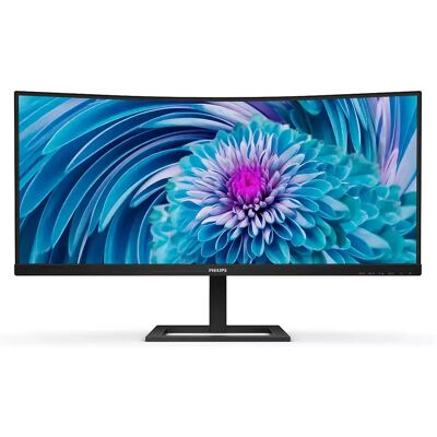 Philips E-Line 346E2CUAE/00 34" UWQHD, VA -kaareva näyttö, USB-C hub Philips E-Line 346E2CUAE/00 34" UWQHD, VA -kaareva näyttö, USB-C hub