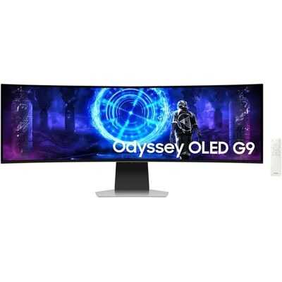 Samsung Odyssey OLED G9 LS49DG954SUXEN 49" DQHD, QD-OLED -kaareva pelinäyttö Samsung Odyssey OLED G9 LS49DG954SUXEN 49" DQHD, QD-OLED -kaareva pelinäyttö