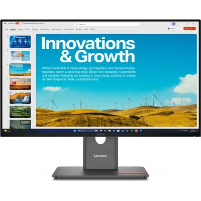 Lenovo ThinkVision P24QD-40 23.8" QHD, IPS -näyttö, USB-C hub, HDR, 120Hz Lenovo ThinkVision P24QD-40 23.8" QHD, IPS -näyttö, USB-C hub, HDR, 120Hz