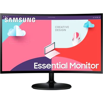Samsung Essential LS24C364EAUXEN 24" Full HD, VA -kaareva näyttö Samsung Essential LS24C364EAUXEN 24" Full HD, VA -kaareva näyttö