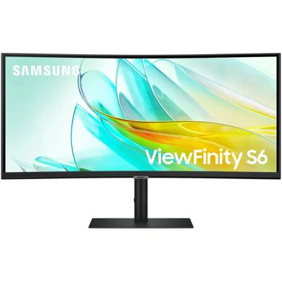 Samsung ViewFinity S6 S65UC 34" UWQHD, VA -kaareva näyttö, USB-C hub Samsung ViewFinity S6 S65UC 34" UWQHD, VA -kaareva näyttö, USB-C hub