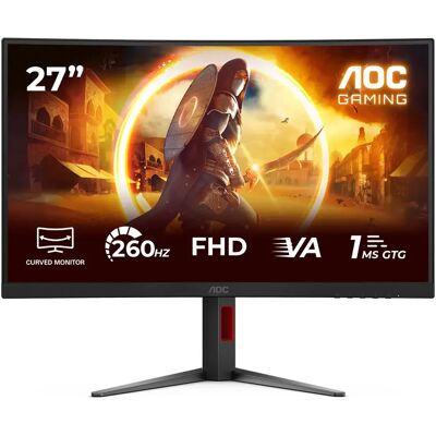 AOC C27G4Z2 27" Full HD, Fast VA, HDR, 260Hz -kaareva pelinäyttö AOC C27G4Z2 27" Full HD, Fast VA, HDR, 260Hz -kaareva pelinäyttö