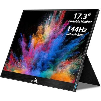 Nilox NXMP17FHD1441 17.3" Full HD, IPS, 144Hz -kannettava pelinäyttö Nilox NXMP17FHD1441 17.3" Full HD, IPS, 144Hz -kannettava pelinäyttö