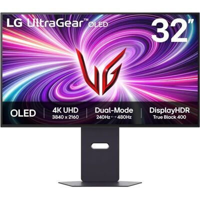 LG UltraGear 32GX870A-B 32" 4K UHD, OLED, 480Hz -pelinäyttö LG UltraGear 32GX870A-B 32" 4K UHD, OLED, 480Hz -pelinäyttö