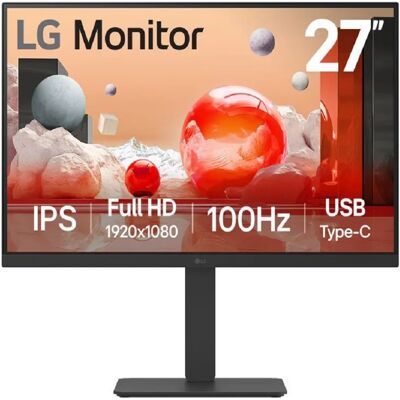 LG 27BA650-B 27" Full HD, IPS -näyttö, USB-C hub LG 27BA650-B 27" Full HD, IPS -näyttö, USB-C hub