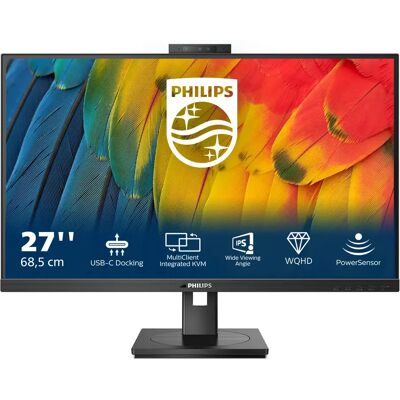 Philips 27B1U5601H 27" QHD, IPS -näyttö, USB-C hub ja webkamera Philips 27B1U5601H 27" QHD, IPS -näyttö, USB-C hub ja webkamera