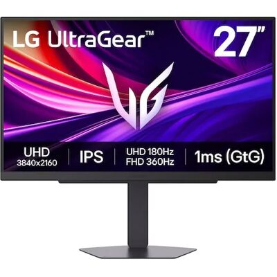LG UltraGear 27G810A-B 27" 4K UHD, IPS, 180Hz, HDR -pelinäyttö LG UltraGear 27G810A-B 27" 4K UHD, IPS, 180Hz, HDR -pelinäyttö