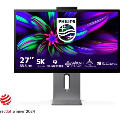 Philips Brilliance 27E3U7903 27" 5K UHD, IPS -näyttö, Thunderbolt 4, DisplayHDR 600 Philips Brilliance 27E3U7903 27" 5K UHD, IPS -näyttö, Thunderbolt 4, DisplayHDR 600