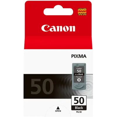 Canon PG-50 -mustekasetti, 22 ml, musta Canon PG-50 -mustekasetti, 22 ml, musta