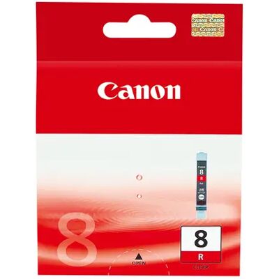 Canon CLI-8R-mustekasetti, 13 ml, punainen Canon CLI-8R-mustekasetti, 13 ml, punainen