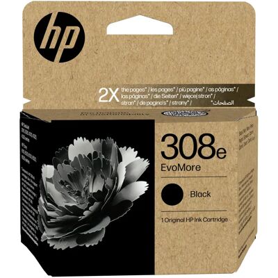 HEWLETT-PACKARD HP 308e EvoMore -mustekasetti, musta HEWLETT-PACKARD HP 308e EvoMore -mustekasetti, musta